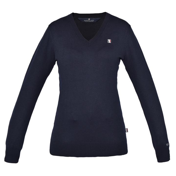 Classic Ladies Knitted Pullover V-Neck